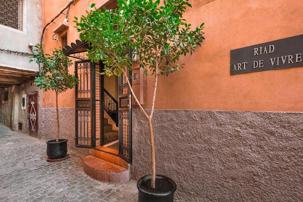 Riad Art De Vivre Avec Jacuzzi Marrakesh Eksteriør bilde