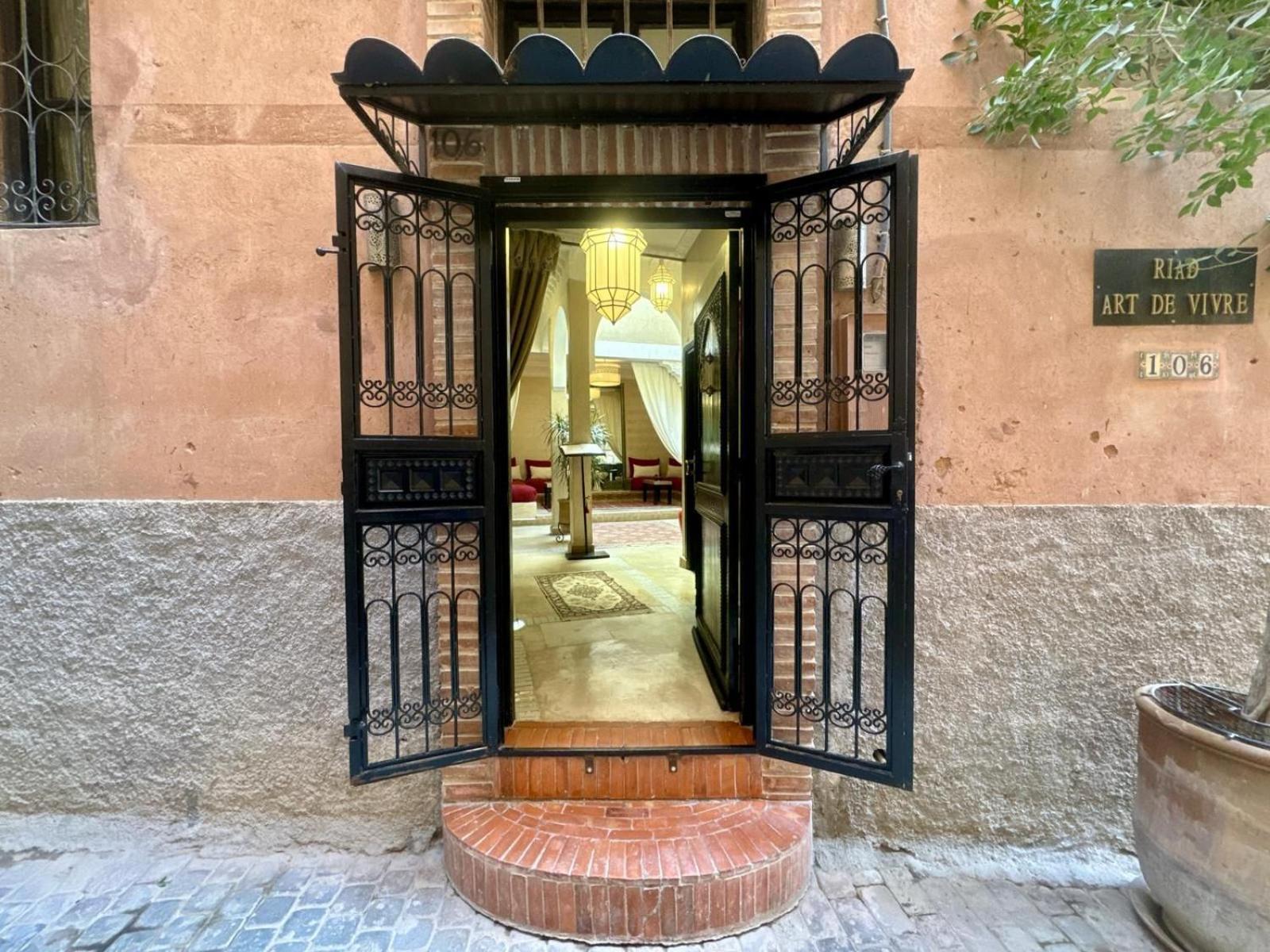 Riad Art De Vivre Avec Jacuzzi Marrakesh Eksteriør bilde