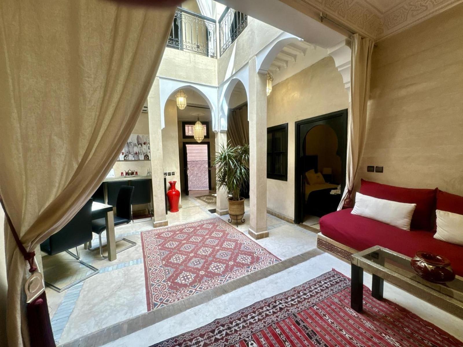 Riad Art De Vivre Avec Jacuzzi Marrakesh Eksteriør bilde