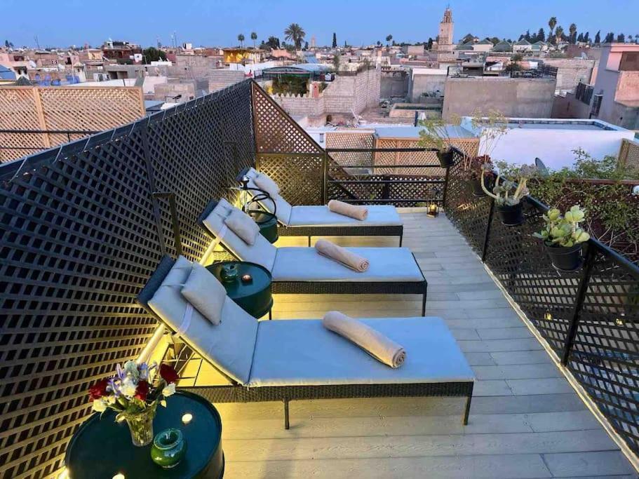 Riad Art De Vivre Avec Jacuzzi Marrakesh Eksteriør bilde
