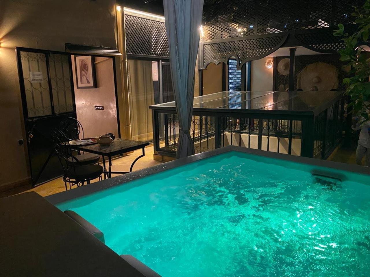 Riad Art De Vivre Avec Jacuzzi Marrakesh Eksteriør bilde