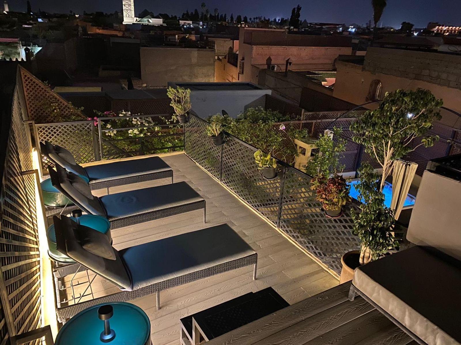 Riad Art De Vivre Avec Jacuzzi Marrakesh Eksteriør bilde