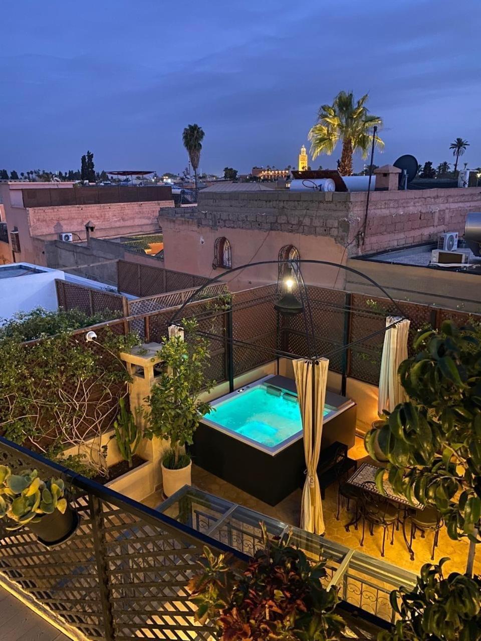 Riad Art De Vivre Avec Jacuzzi Marrakesh Eksteriør bilde